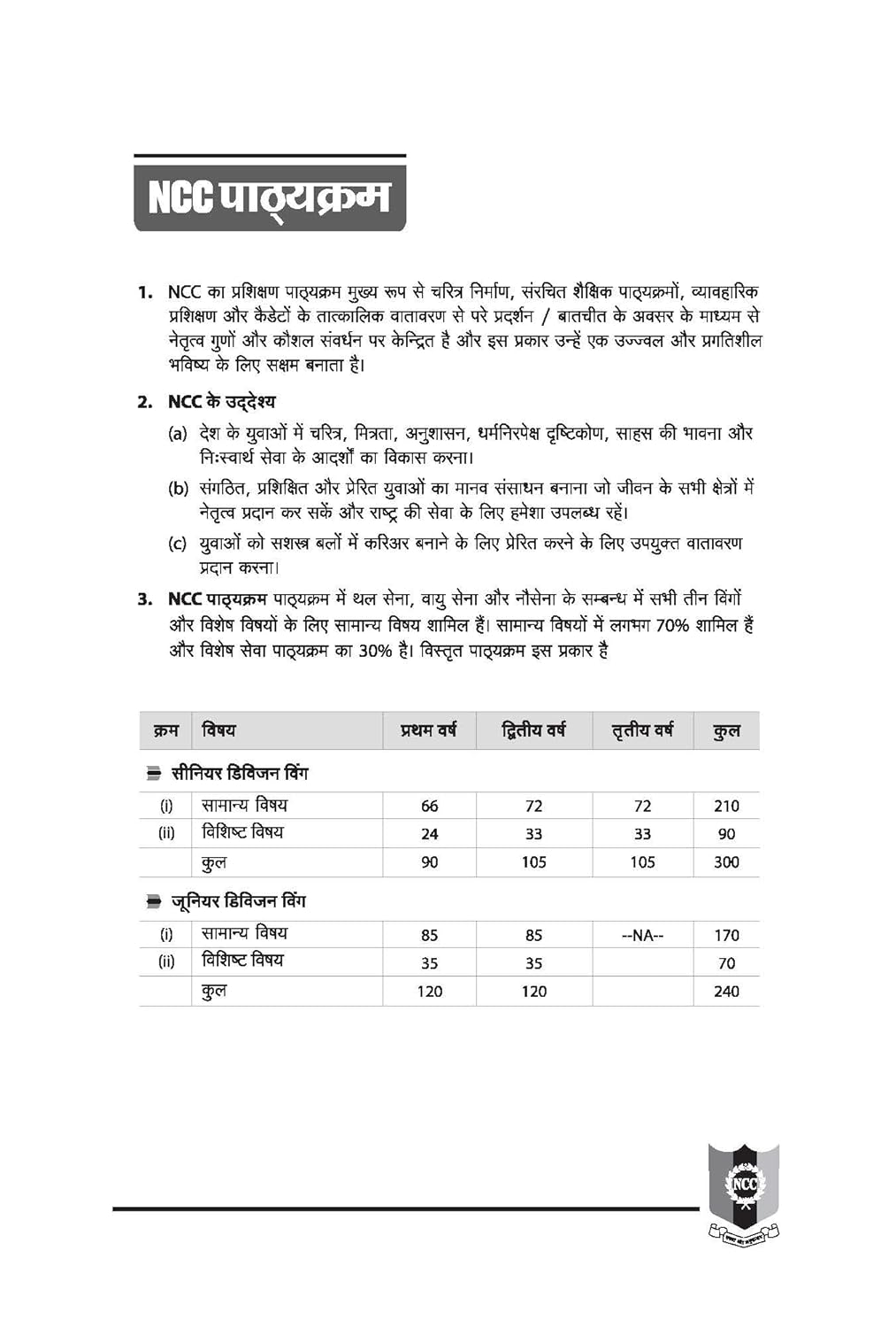 Arihant NCC Handbook Complete Guide A B and C Praman-Patra Pariksha Hindi Medium