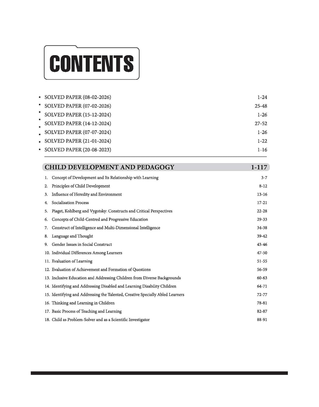 Arihant CTET 2026 Paper-2 Maths and Science Junior Level Exam Guide Success Master English Medium