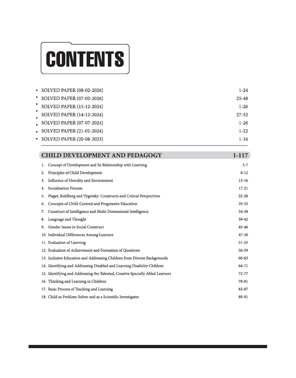 Arihant CTET 2026 Paper-2 Maths and Science Junior Level Exam Guide Success Master English Medium