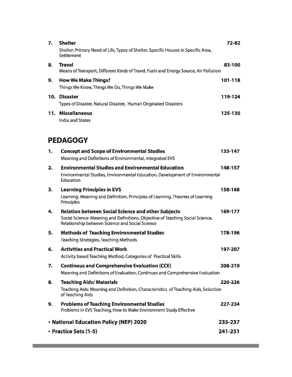 Arihant CTET and TETs 2026 Environmental Studies and Pedagogy English Medium for Class 1 to 5 Primary Level Exam