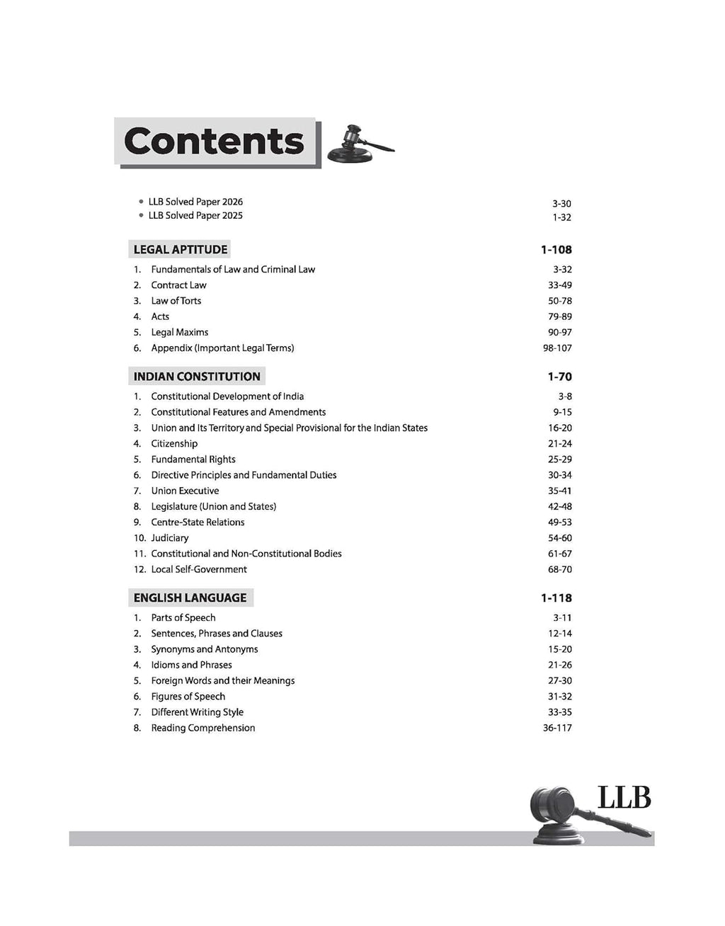 Arihant Lawsprint LLB Entrance 2027 Guide Complete Coverage English Medium