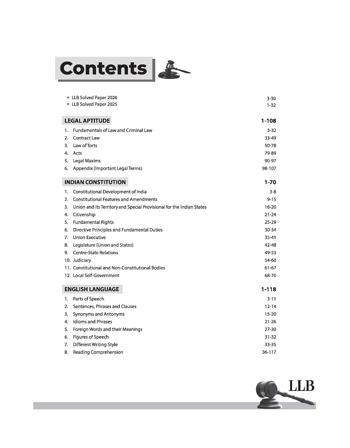 Arihant Lawsprint LLB Entrance 2027 Guide Complete Coverage English Medium