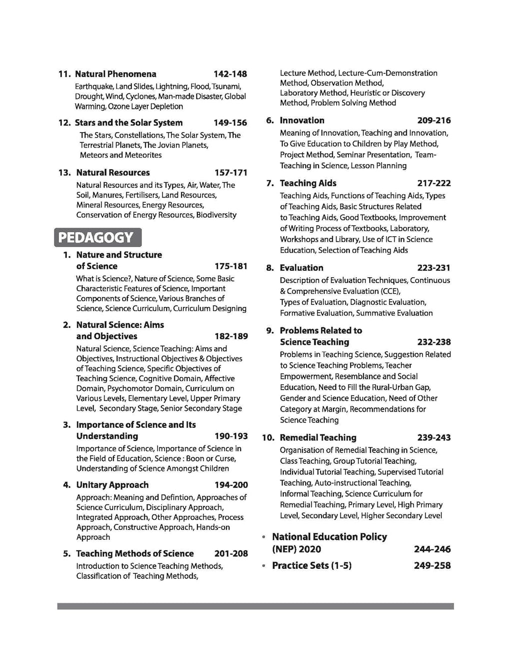 Arihant CTET and TETs 2026 Science and Pedagogy English Medium for Class 6 to 8 Junior Level Teacher Exam
