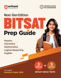 Arihant BITSAT 2027 Prep Guide Physics Chemistry Mathematics Logical Reasoning and English Question Paper 2026 Included 3 Offline + 3 Online Mock Tests Next-Gen Edition
