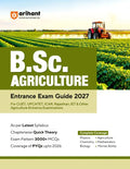 Arihant BSc Agriculture Entrance Exam 2027 Complete Study Guide for CUET UPCATET ICAR Rajasthan JET and Other Agriculture Entrance Exams Chapterwise Quick Theory 3000+ MCQs PYQs up to 2026 and Latest Syllabus