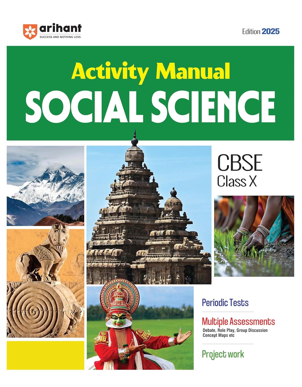 Arihant CBSE Activity Manual Social Science Class 10 Exam 2026 Periodic Test and Project Work