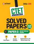 Arihant CTET 2026 Paper-2 Junior Social Science Studies Teacher Exam 35 Solved Papers 2015 to 2026 English Medium