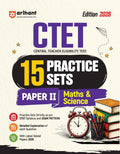 Arihant CTET 2026 Paper-2 Maths and Science Junior Level Exam 15 Practice Sets English Medium