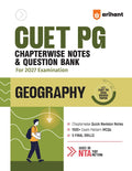 Arihant CUET PG Geography Exam 2027 Chapterwise Notes and Question Bank 1500+ Exam Pattern MCQs 5 Final Drills Practice Papers 2026 Solved Paper Based on Latest NTA Test Pattern