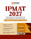 Arihant IPMAT 2027 Complete Preparation Guide for IIM Indore Rohtak Jammu and Kozhikode Chapterwise Theory and 2000+ Practice Questions with Detailed Solutions and Latest Solved Paper