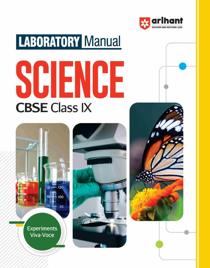 Arihant Laboratory Manual Science for CBSE Class 9 Complete Practical Book with Experiments Viva Voce Questions and Answers NCERT Compliant Lab Book
