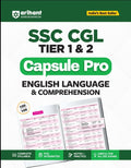  Arihant SSC CGL Tier 1 and 2 English Language and Comprehension Capsule Pro Notes Complete Syllabus PYQ Integrated Notes and Practice Useful for All SSC Exams