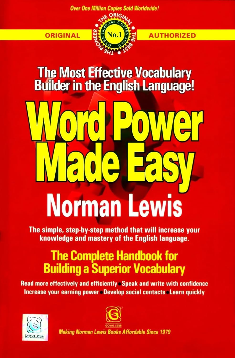 Goyal Saab Word Power Made Easy By Norman Lewis The Complete Handbook for Building a Superior Vocabulary 2024 Edition