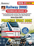 Kiran Railway Technician Grade 3 Practice Work book 2026 2027 Edition English Medium K 6164
