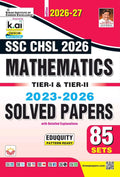 Kiran SSC CHSL Mathematics Tier 1 and Tier 2 Solved Papers Eduquity Pattern Ready 2026 2027 Edition English Medium K 6228