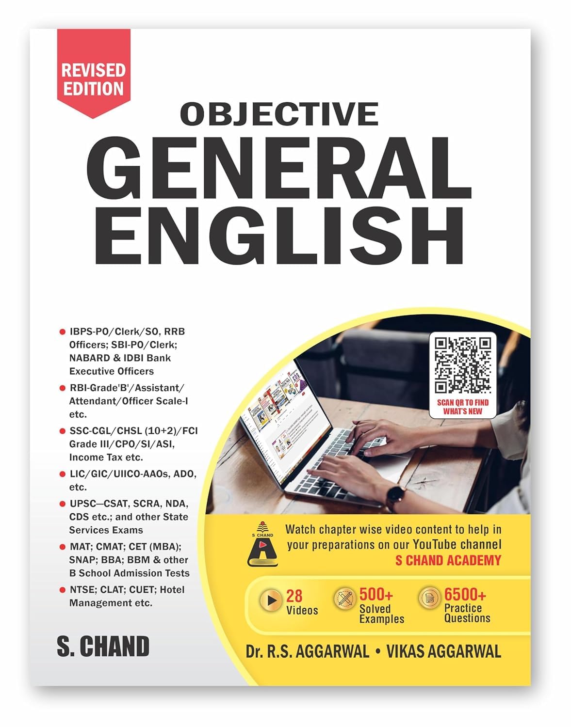S Chand Objective General English Revised Edition by Dr RS Aggarwal and Vikas Aggarwal English Grammar Vocabulary Comprehension and Practice Book

