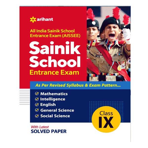 Arihant All India Sainik School Class 9 Entrance Exam Complete Book