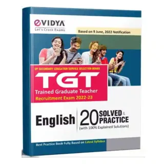 e Vidya TGT Recruitment Exam English 20 Solved and Practice Sets Book