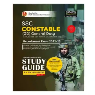 Agrawal Examcart SSC Constable GD Recruitment Exam Study Guide in English